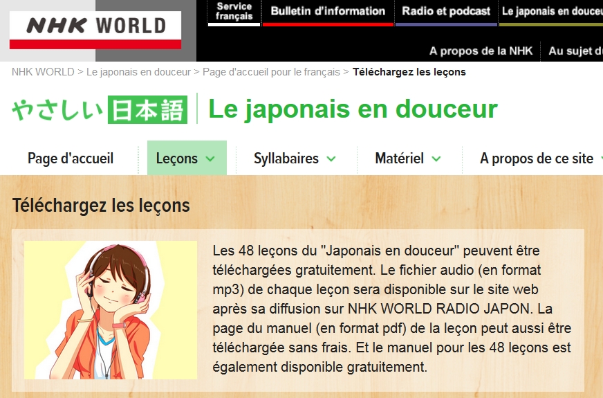 NHK : japonais en douceur en 48 leçons
