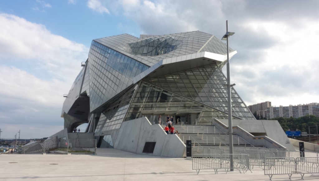 Entrée du Musée des Confluences - Lyon