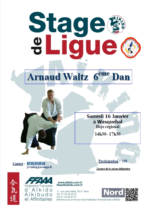 stage de Ligue Arnaud Waltz