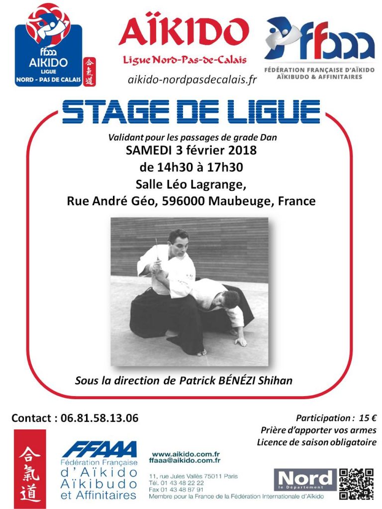 stage de ligue P. bénézi 3 février 2018